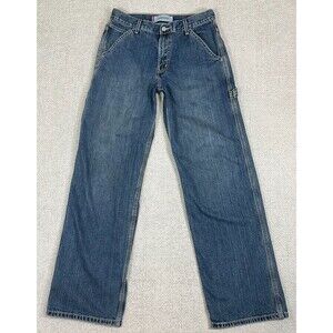 Vintage Levi's Carpenter Jeans Men's 31x32 Straight Blue Denim (Tag 31x34)